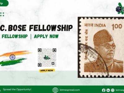 J.C. Bose Fellowship | Apply Now